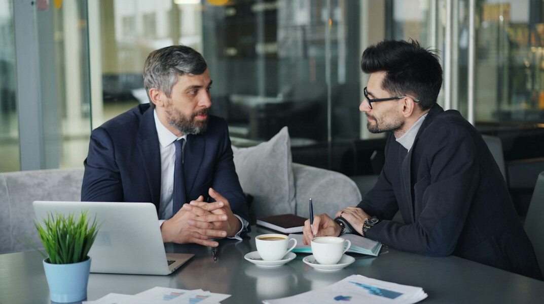 business negotiation table